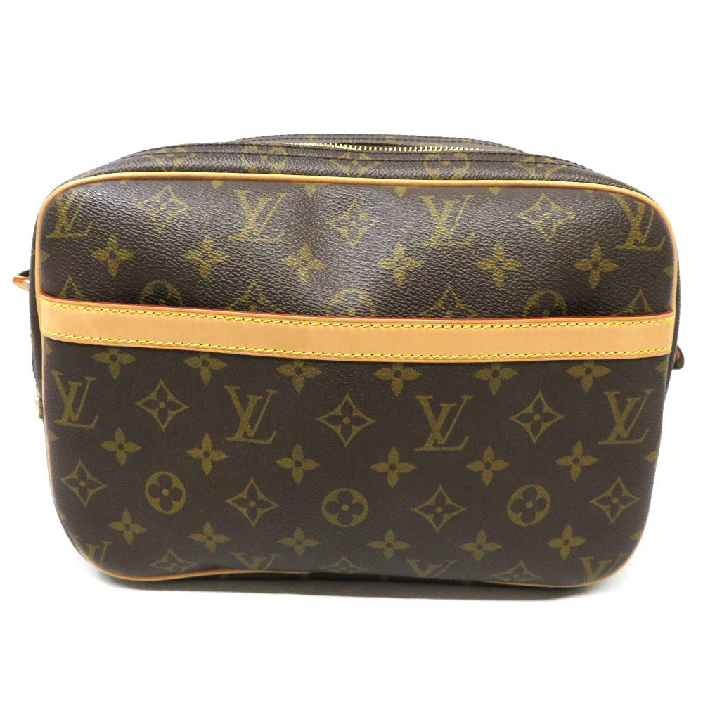 LOUIS VUITTON Reporter Monogram Brown Shoulder Bag
